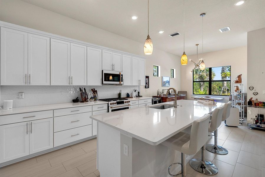 Furnished interior view inside a new home in Veranda Gardens, Port St. Lucie (Image 18). Furnished interior view inside a new home in Veranda Gardens, Port St. Lucie (Image 18).