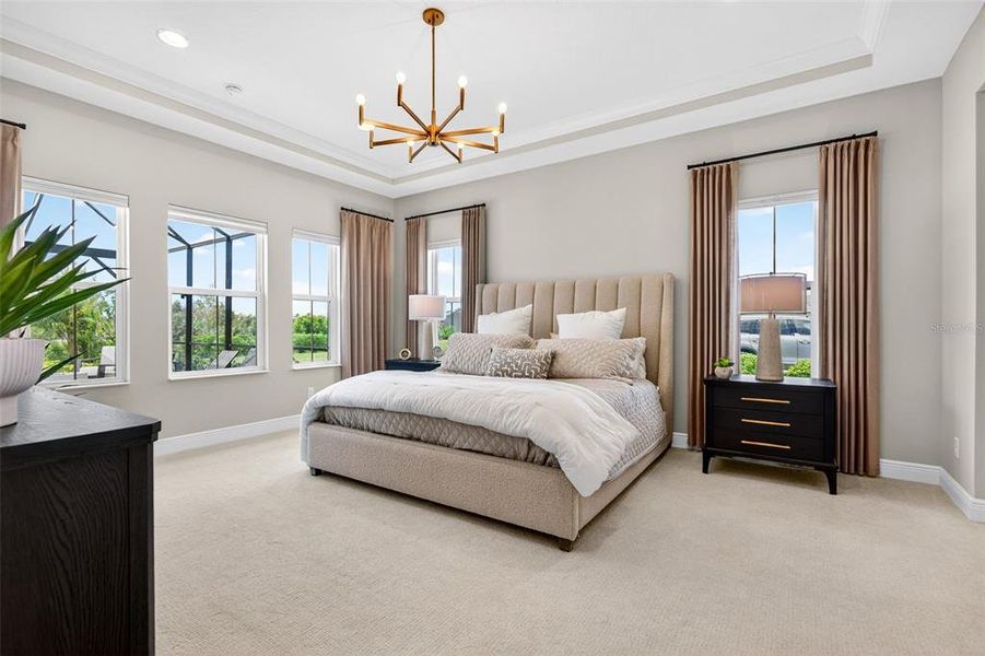 Furnished interior view inside a new home in , Venice (Image 56).