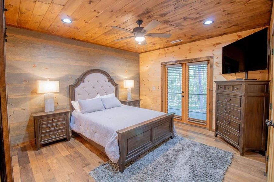Furnished interior view inside a new home in , Blue Ridge (Image 30).