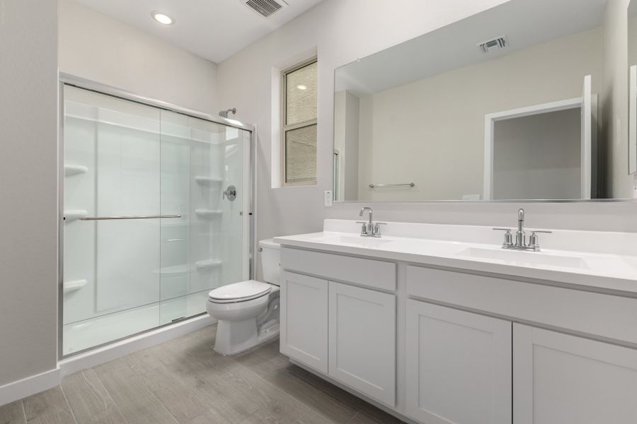 Furnished interior view inside a new home in Bentridge, Buckeye (Image 5). Furnished interior view inside a new home in Bentridge, Buckeye (Image 5).