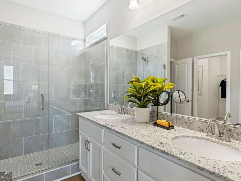 Furnished interior view inside a new home in Ivy Glen, Perry (Image 8).