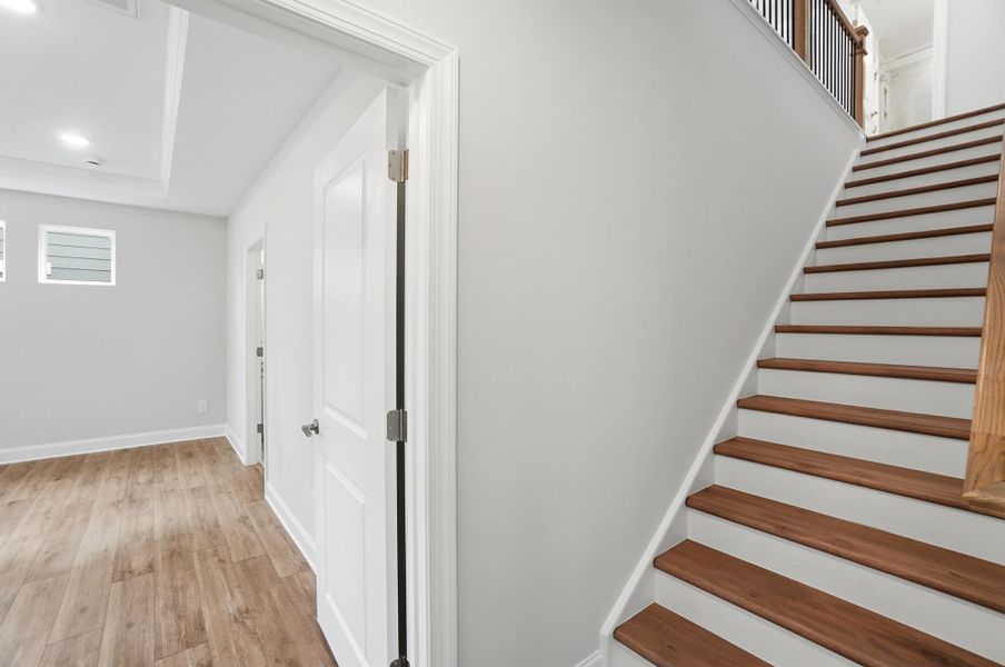 Spacious, unfurnished interior of a new home in Rone Creek, Waxhaw (Image 74).