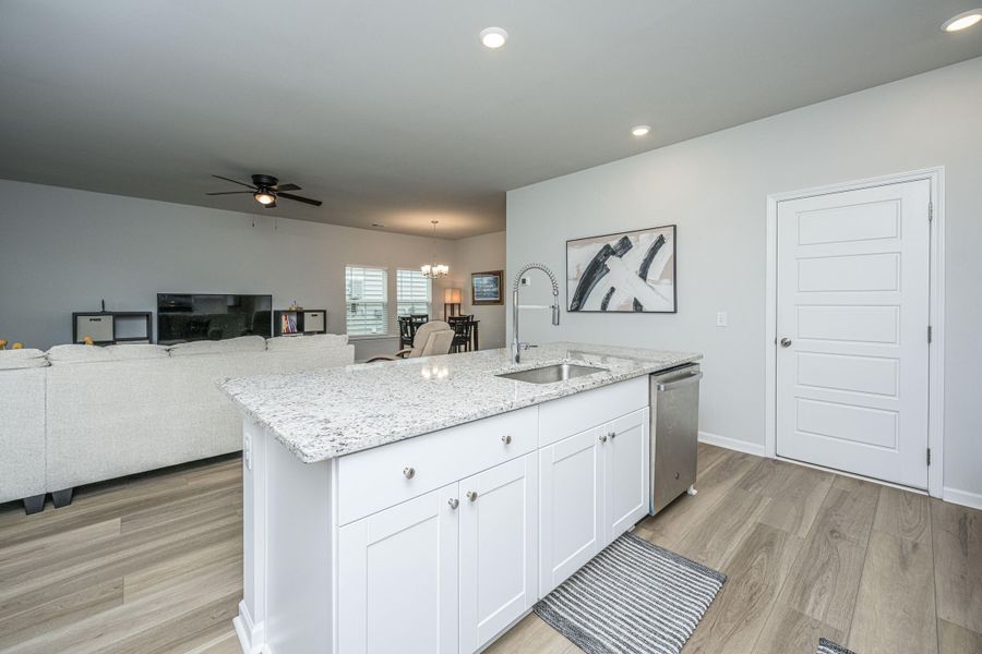 Furnished interior view inside a new home in Cypress Preserve, Moncks Corner (Image 17).