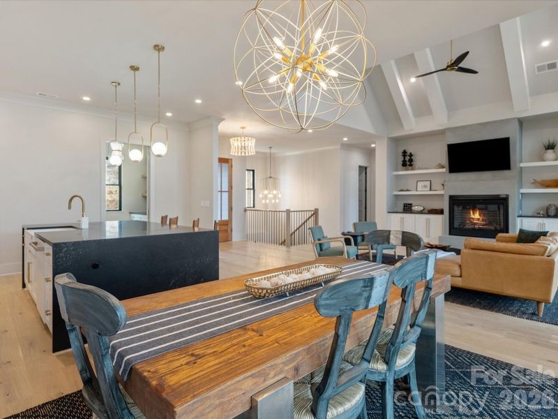 Furnished interior view inside a new home in , Mooresville (Image 32).