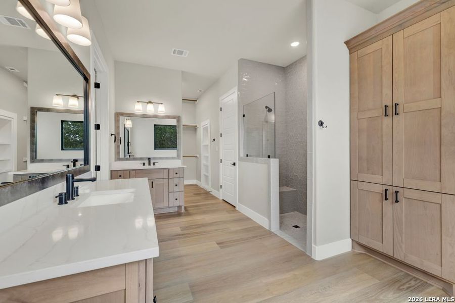 Furnished interior view inside a new home in , Spring Branch (Image 17). Furnished interior view inside a new home in , Spring Branch (Image 17).