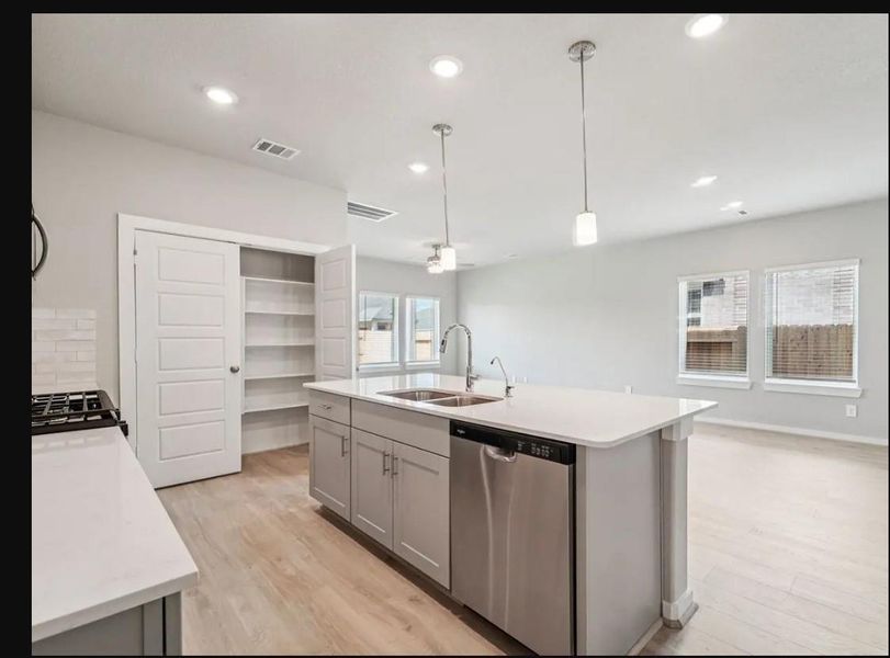 Photo is not of the actual home, but is an inspirational photo of builder’s model home and may depict options, furnishings, and/or decorator features that are not included