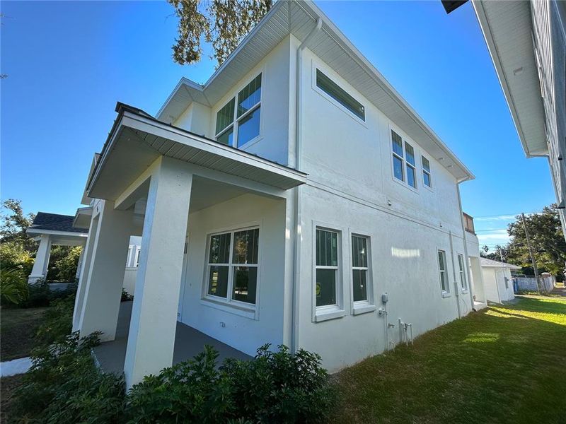 Exterior details and patio area of a home in , St. Petersburg (Image 30). Exterior details and patio area of a home in , St. Petersburg (Image 30).