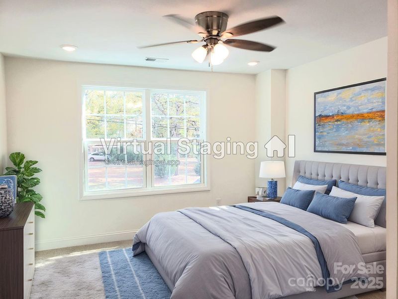 Furnished interior view inside a new home in , Charlotte (Image 14). Furnished interior view inside a new home in , Charlotte (Image 14).