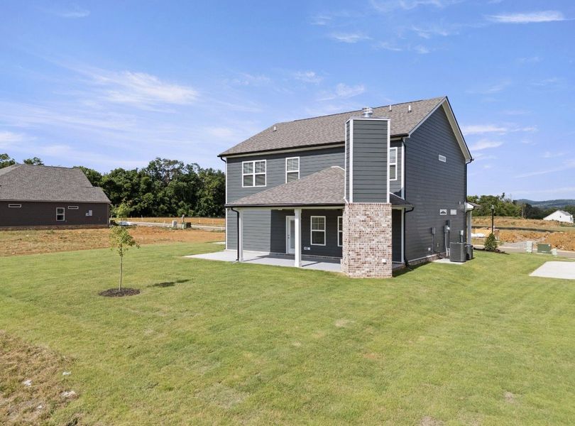 Front exterior of a new home in Brewer Point, Murfreesboro, TN, highlighting curb appeal (Image 2).