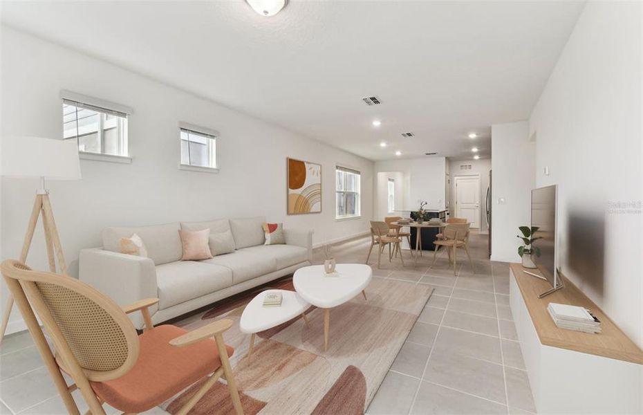 Virtually Staged - Model Representation