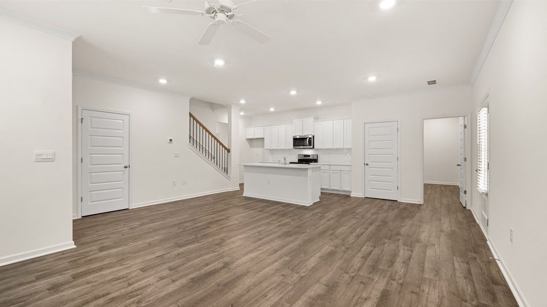 Spacious, unfurnished interior of a new home in Independence Villas and Townhomes, Loganville (Image 16).
