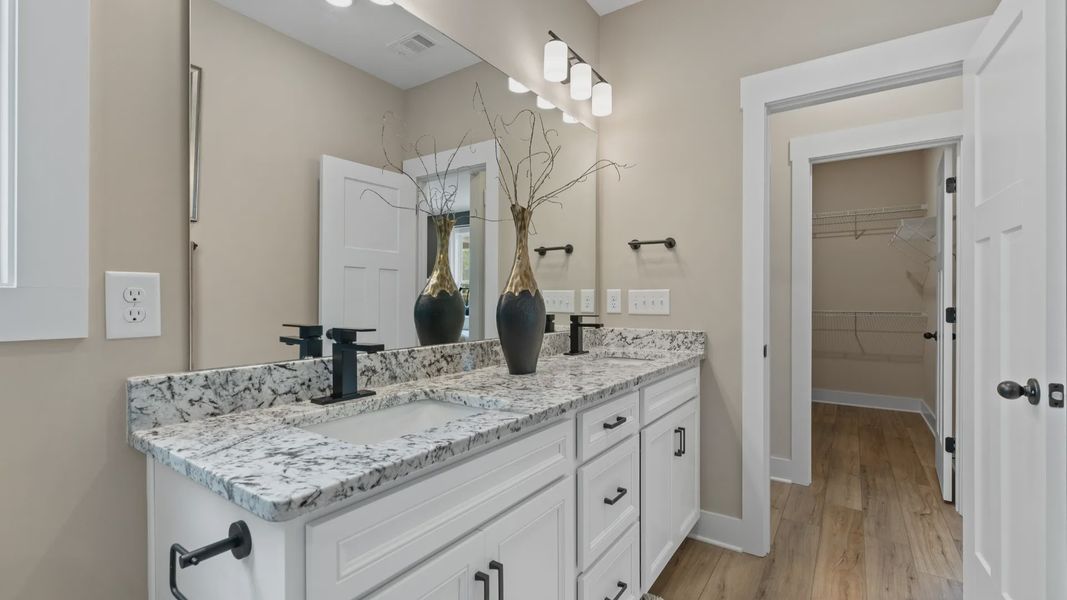 Representative furnished interior of a home built from the Finley by DRB Homes in Magnolia Park, Woodruff (Image 28). Representative furnished interior of a home built from the Finley by DRB Homes in Magnolia Park, Woodruff (Image 28).