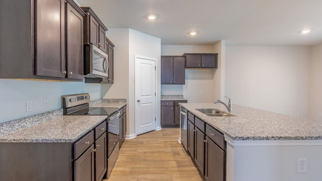 Representative furnished interior of a home built from the ARCHER by D.R. Horton in Rivers Reach, Yemassee (Image 6).