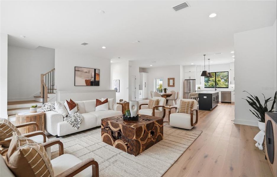 Furnished interior view inside a new home in , Tampa (Image 9).