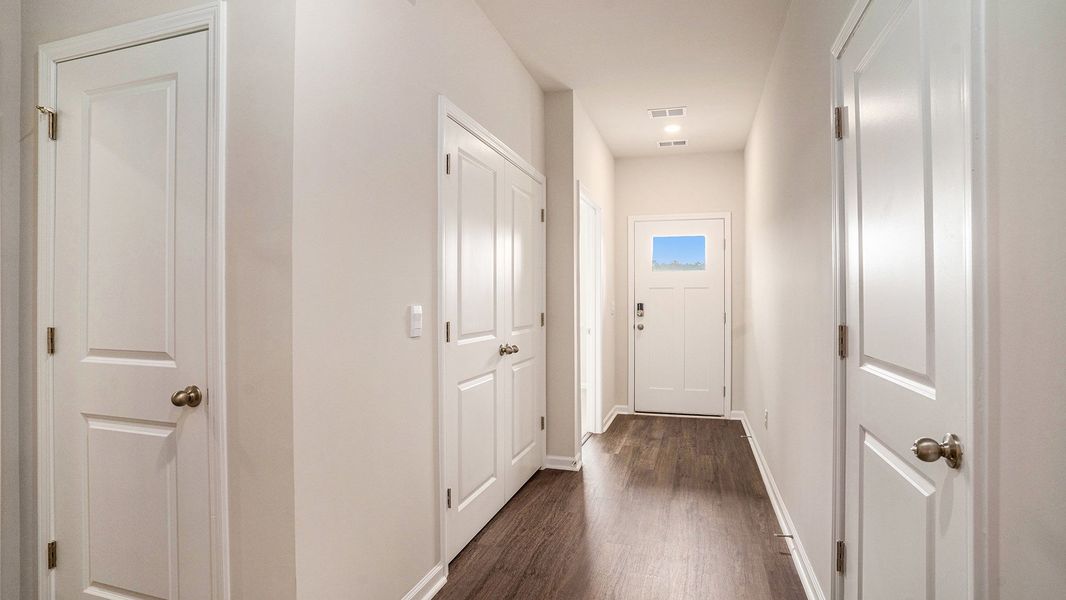 Spacious, unfurnished interior of a new home in Brunswick Plantation, Ash (Image 11). Spacious, unfurnished interior of a new home in Brunswick Plantation, Ash (Image 11).