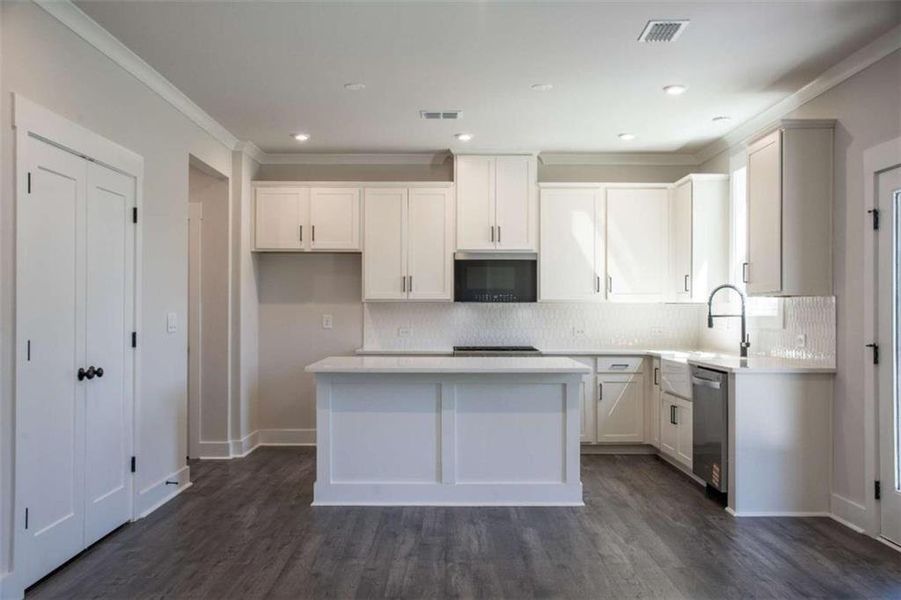 Furnished interior view inside a new home in Cambridge at Steels Bridge: Steels Bridge, Canton (Image 5).