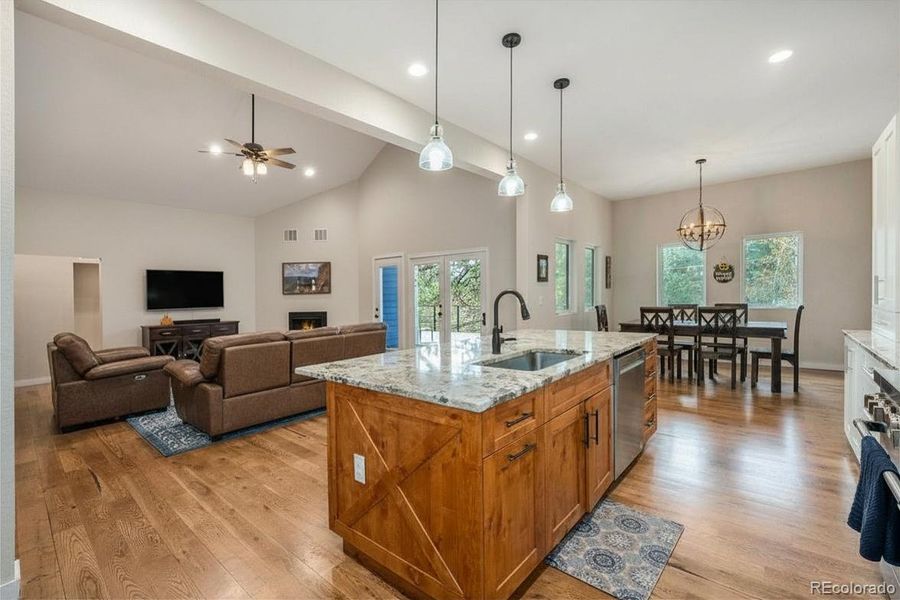 Furnished interior view inside a new home in , Evergreen (Image 31).
