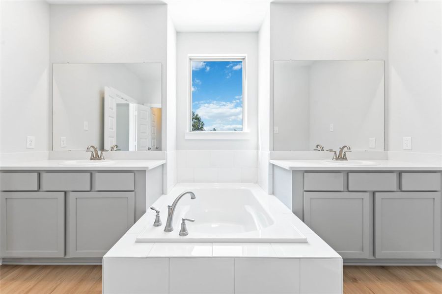 Furnished interior view inside a new home in Barton Place, Cleveland (Image 3). Furnished interior view inside a new home in Barton Place, Cleveland (Image 3).