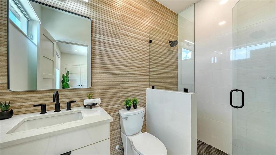 Furnished interior view inside a new home in , Sarasota (Image 10).