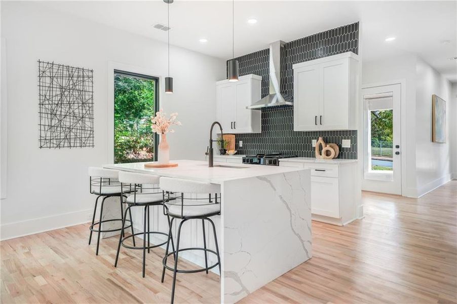 Furnished interior view inside a new home in , Atlanta (Image 7).