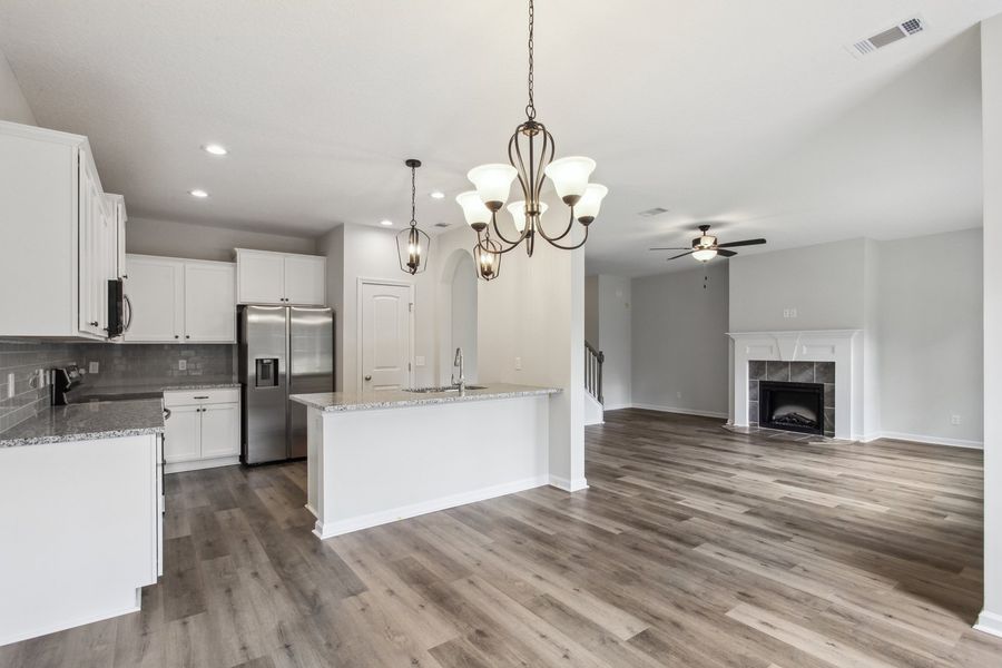 Representative furnished interior of a home built from the The Dunham by RTS Homes in Lakeside at Fifteen West, Hinesville (Image 11).