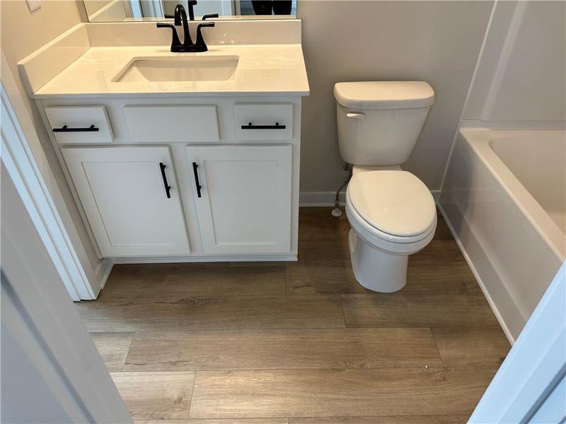 Furnished interior view inside a new home in Rosewood Lake Estates, Hoschton (Image 6).