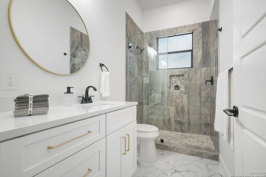 Furnished interior view inside a new home in , Spring Branch (Image 33).