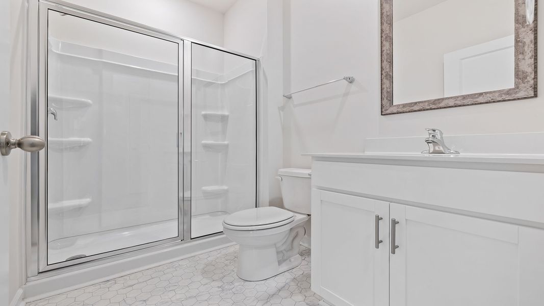 Furnished interior view inside a new home in Woodglen, Piedmont (Image 11).