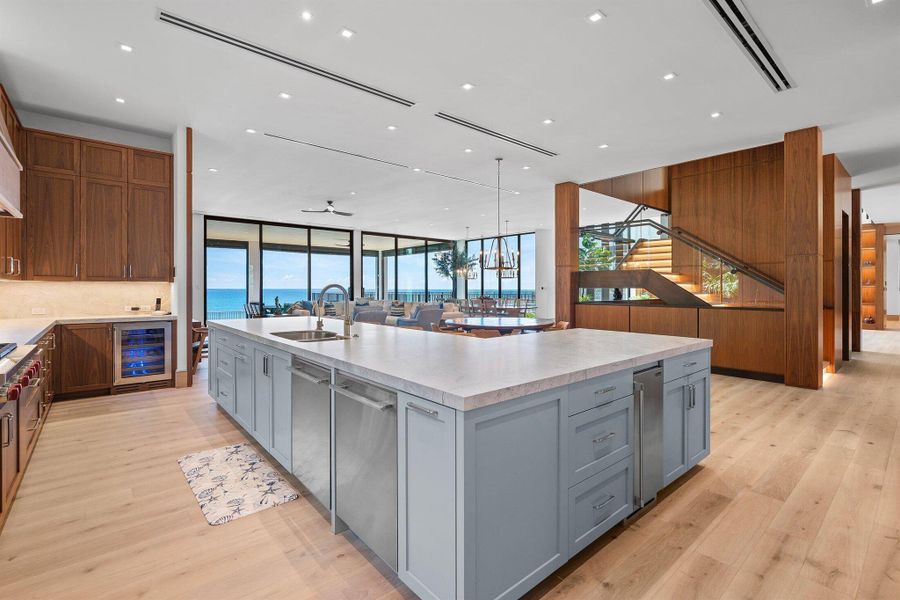 Furnished interior view inside a new home in , Manalapan (Image 20).