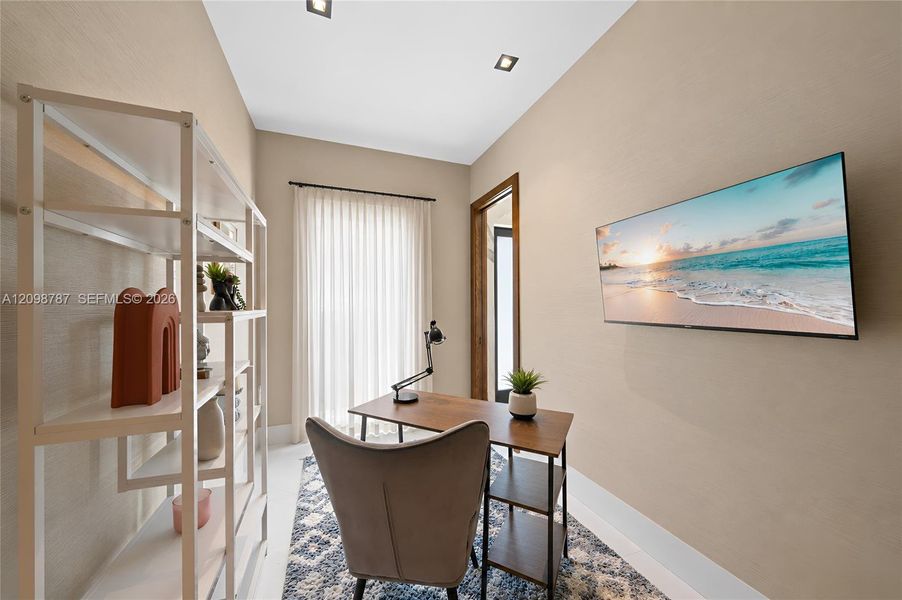 Furnished interior view inside a new home in , North Miami (Image 8).