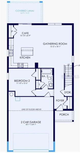 2D floor plan layout of this home in Reagan Landing, Bradenton, FL (Image 4). 2D floor plan layout of this home in Reagan Landing, Bradenton, FL (Image 4).