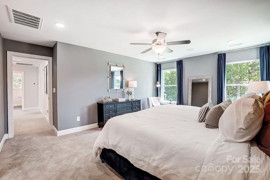 Furnished interior view inside a new home in Grier Meadows, Charlotte (Image 12).