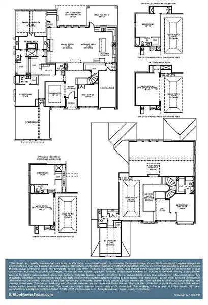 2D floor plan layout of this home in Star Trail 76', Prosper, TX (Image 2). 2D floor plan layout of this home in Star Trail 76', Prosper, TX (Image 2).