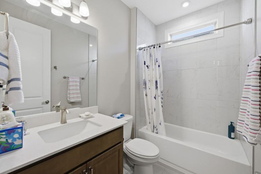 Furnished interior view inside a new home in , Hoschton (Image 16).