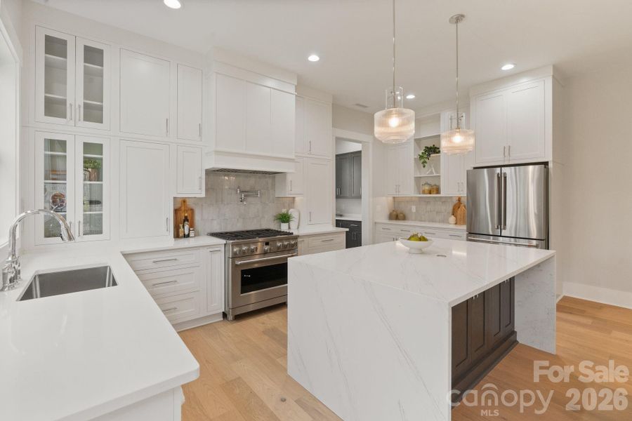 Furnished interior view inside a new home in , Clover (Image 41).