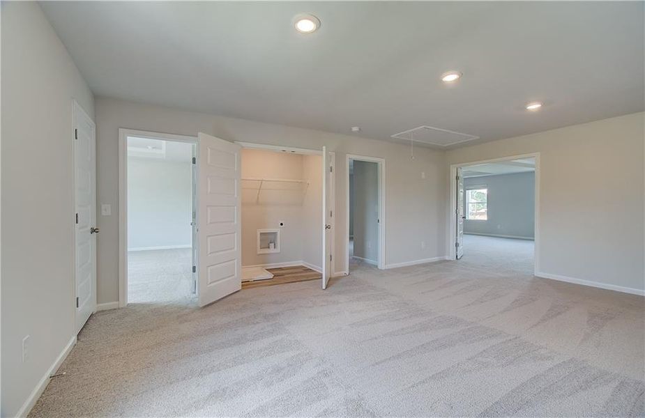 Spacious, unfurnished interior of a new home in Westwind Estates, Hampton (Image 25).