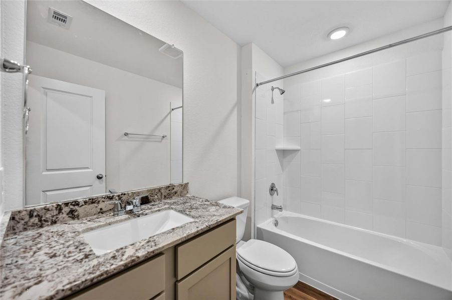 Furnished interior view inside a new home in Allison Park, Houston (Image 7). Furnished interior view inside a new home in Allison Park, Houston (Image 7).