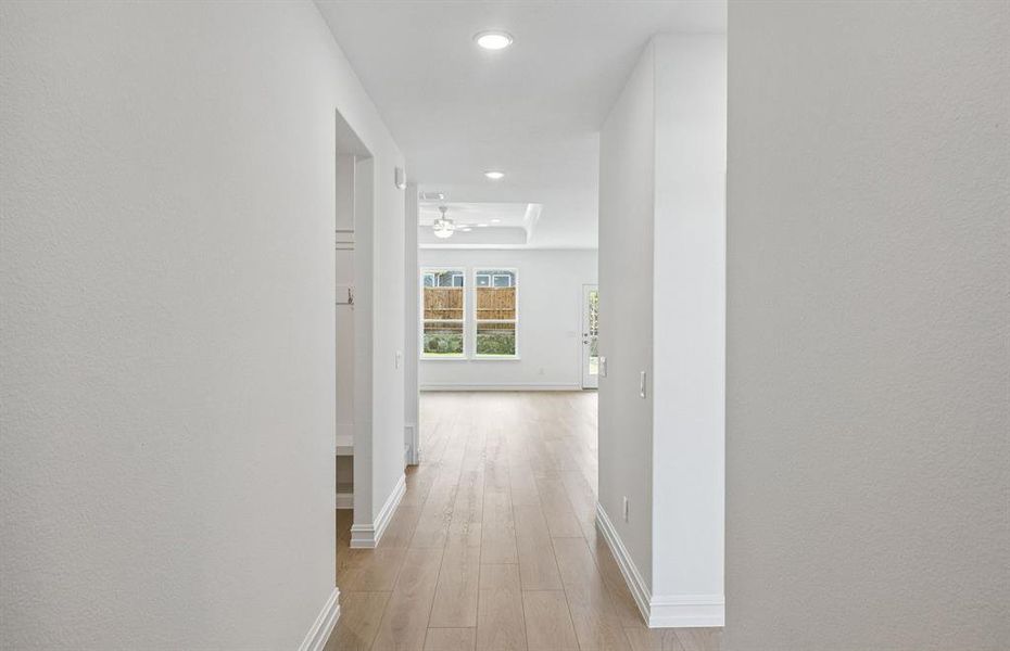 Welcoming entry to home