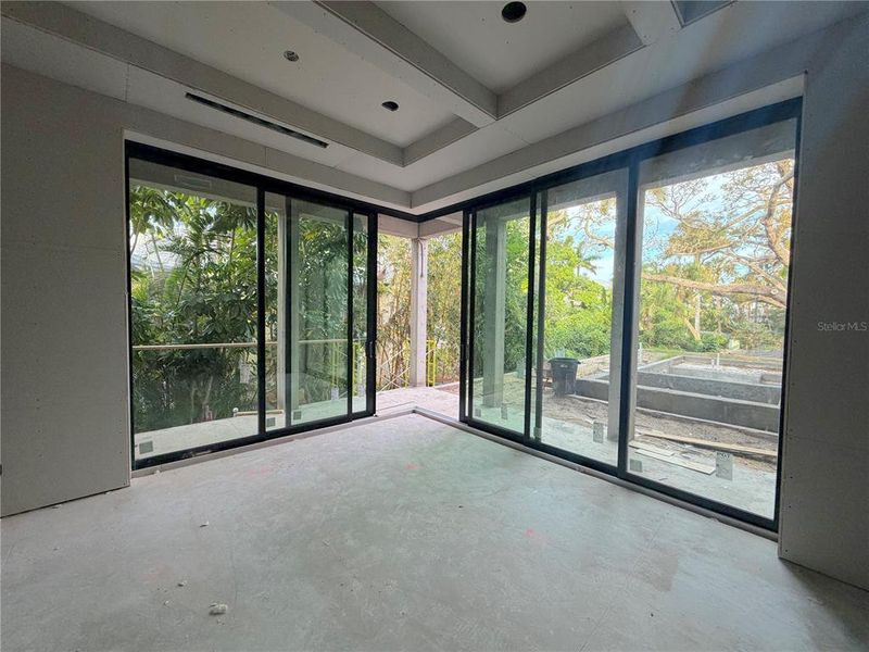 In-progress construction of a new home in , Sarasota, FL (Image 26).