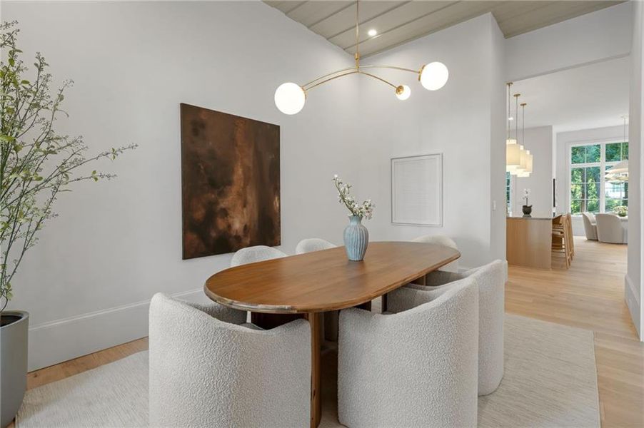 Furnished interior view inside a new home in , Atlanta (Image 8). Furnished interior view inside a new home in , Atlanta (Image 8).