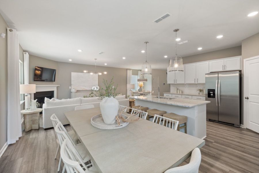 Representative furnished interior of a home built from the Murray by Pulte Homes in Cambria, Garner (Image 17). Representative furnished interior of a home built from the Murray by Pulte Homes in Cambria, Garner (Image 17).