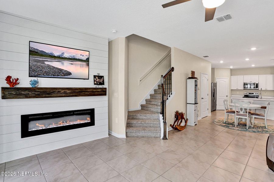 Furnished interior view inside a new home in , St. Augustine (Image 11).