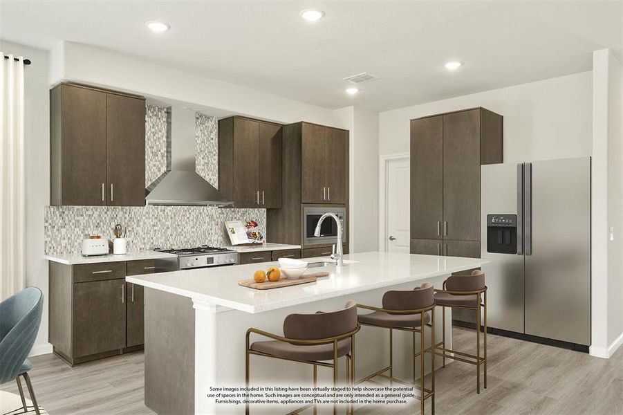 Furnished interior view inside a new home in Godley Ranch Elements, Godley (Image 14). Furnished interior view inside a new home in Godley Ranch Elements, Godley (Image 14).