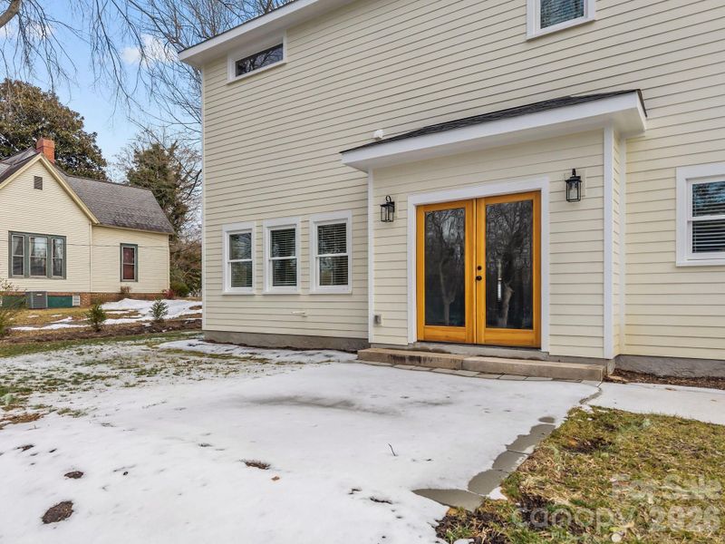 Exterior details and patio area of a home in , Salisbury (Image 28).
