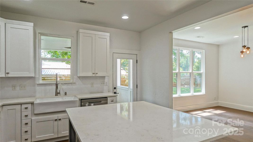 Furnished interior view inside a new home in , Charlotte (Image 3).