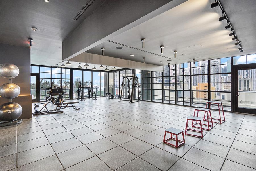 Exercise Room Exercise Room
