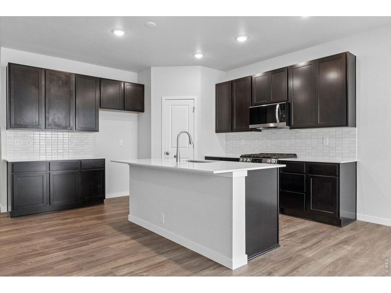Furnished interior view inside a new home in Prairie Song, Windsor (Image 10).