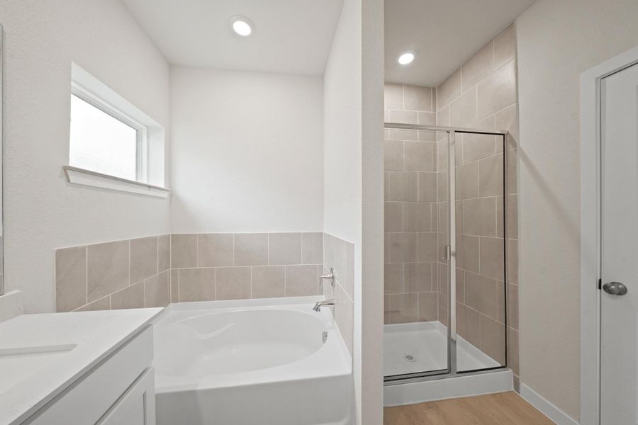 Furnished interior view inside a new home in Russell Ranch, Bay City (Image 7). Furnished interior view inside a new home in Russell Ranch, Bay City (Image 7).