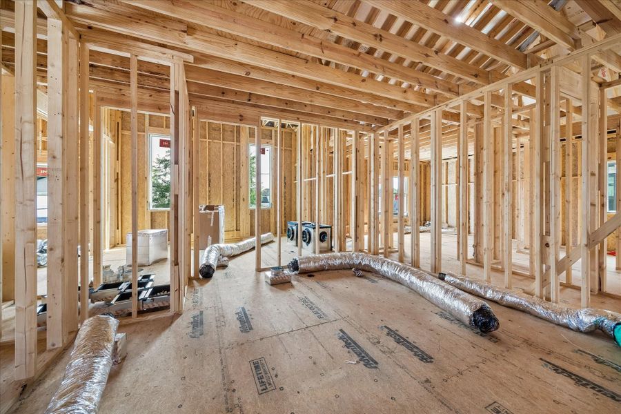 In-progress construction of a new home in , Houston, TX (Image 23).