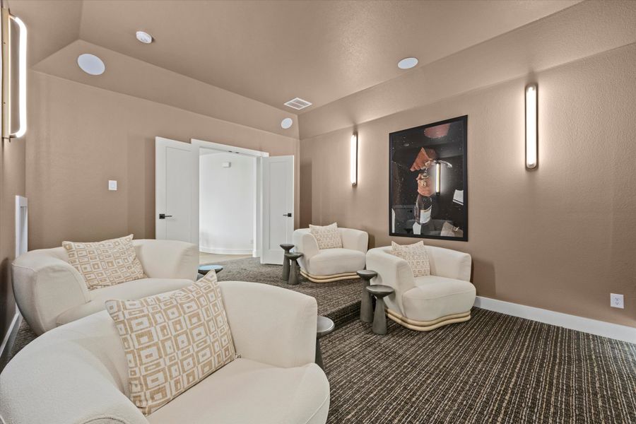 Representative furnished interior of a home built from the Ashbourne by Windsor Homes in Nelson Lake Estates, Rockwall (Image 41).